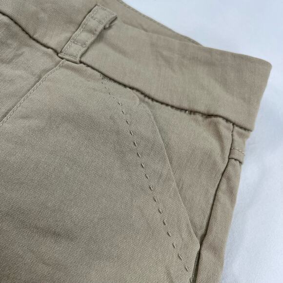 Pants & Shorts | Twee/Indie Sleaze Khaki Size 7 Y2K Embroidered Detail Shorts - Picture 3 of 8